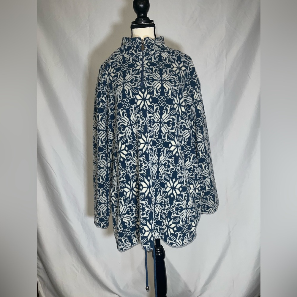 Liz Claiborne 1/4 Zip Fleece Pullover